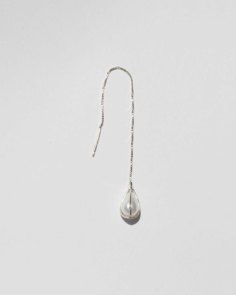 Pearl Threader Earring